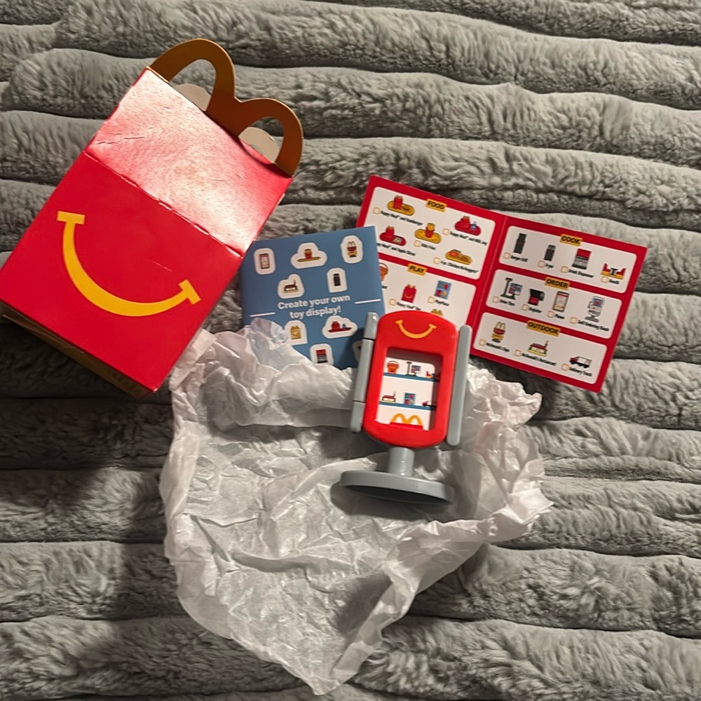 McDonald’s mini ordering kiosk